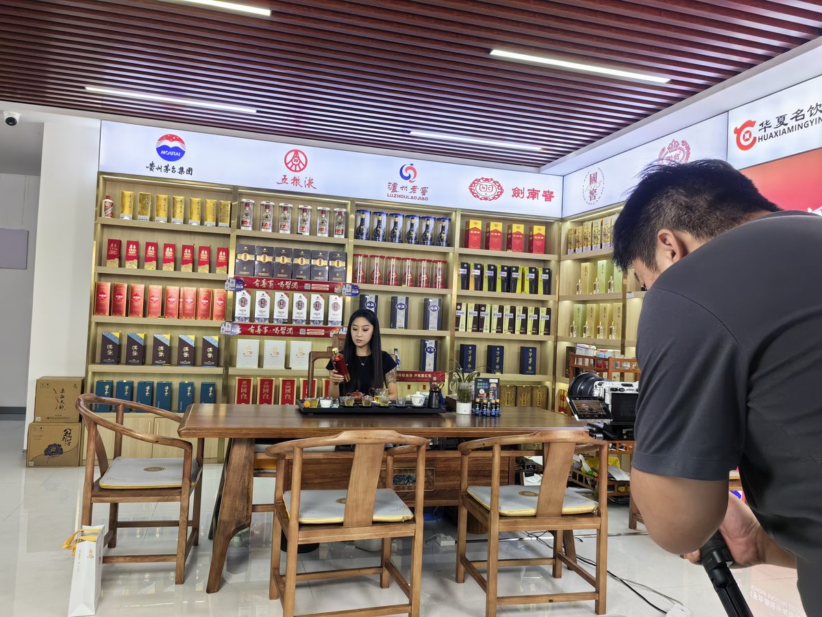 直播带货现场实拍